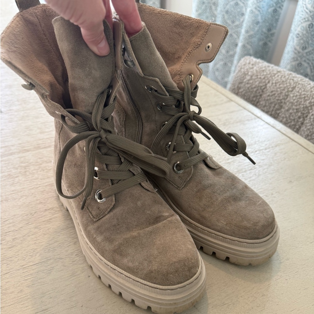 Gabor Portugal Taupe Workboots
